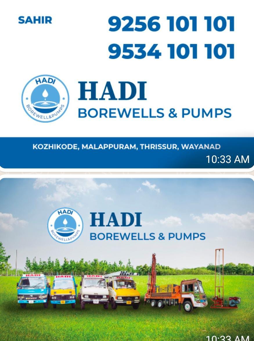 Best borewell service in Calicut