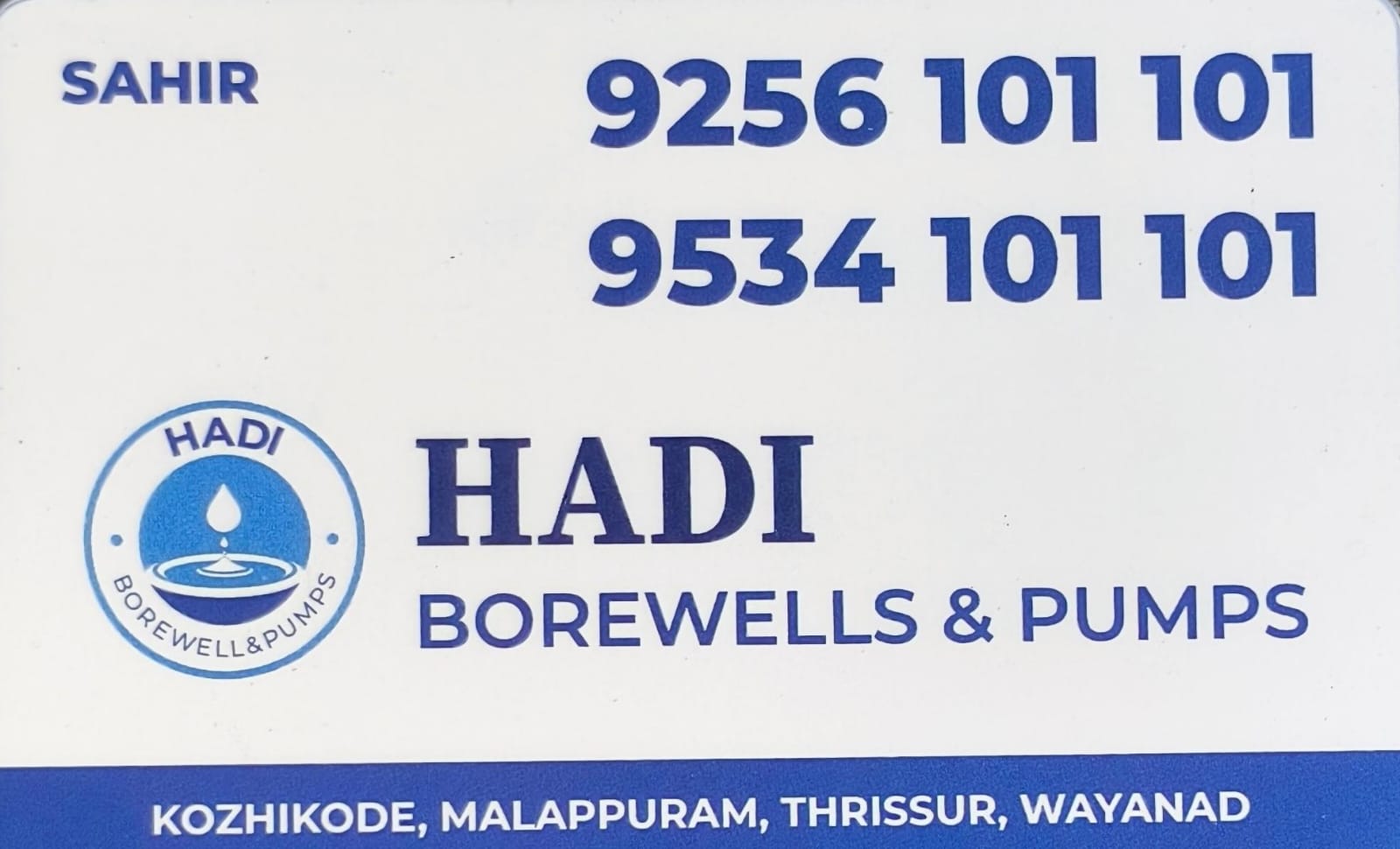 Best borewell service in Calicut